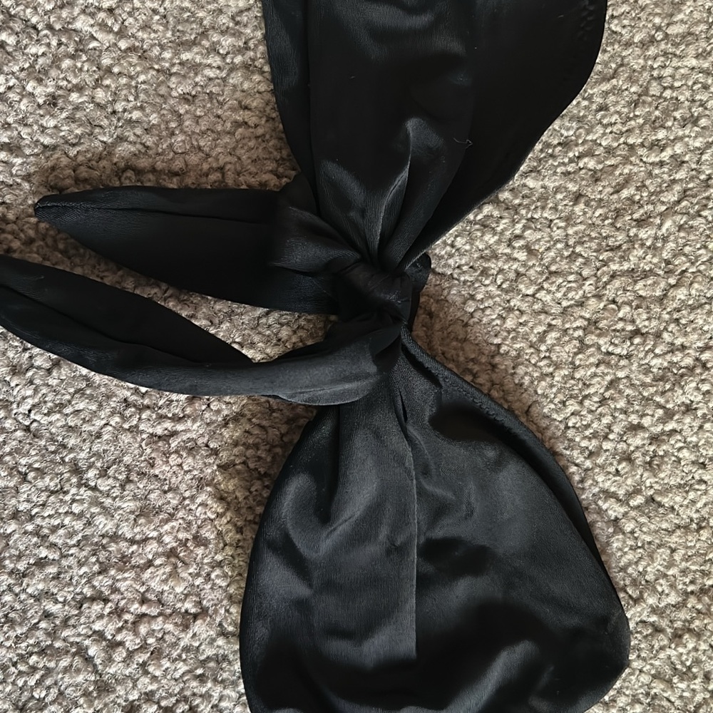 Elegant Black Bikini Top